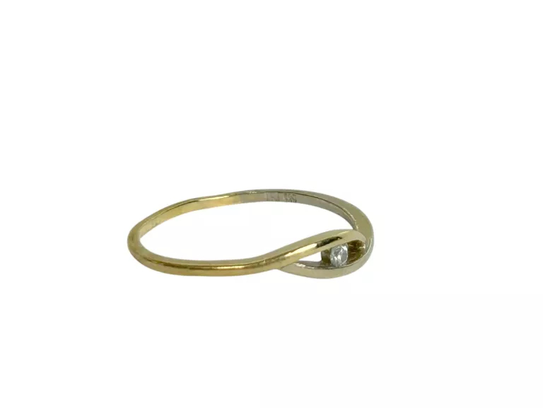 zloty-pierscionek-z-brylantem-002ct-proba-585-waga-096g-rozmiar-12-stan-11323-2