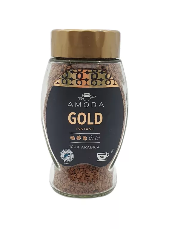 KAWA ROZPUSZCZALNA AMORA GOLD 100GR