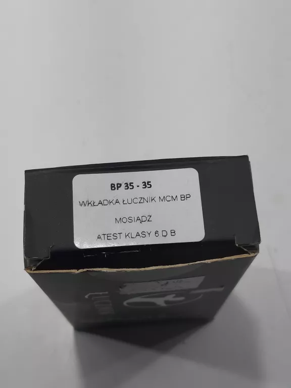 WKŁADKA BĘBENKOWA ŁUCZNIK CP PLUS 35/35, 5 KLUCZY NAWIERCANYCH ,ATEST 6.D