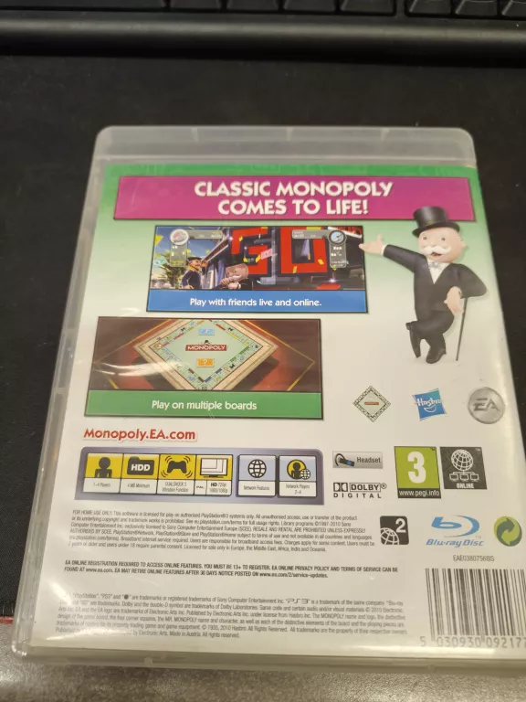 GRA PS3 MONOPOLY STREETS