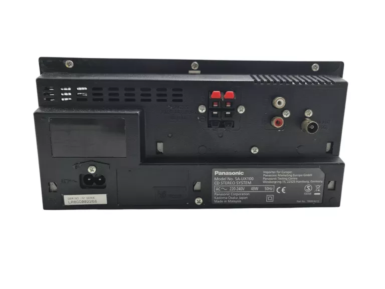 WIEŻA STEREO PANASONIC SA-UX100 POWER AUDIO 300W