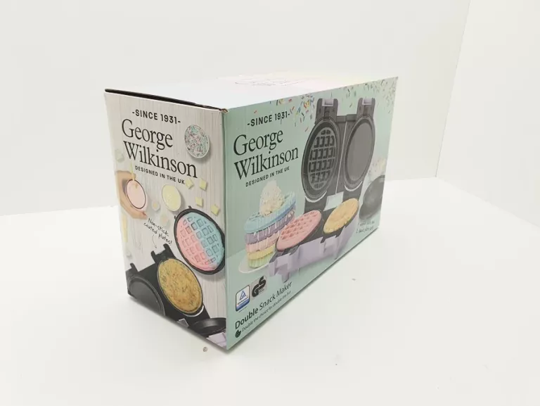 PODWÓJNY OPIEKACZ DO PRZEKĄSEK PANCAKES 1100 W GEORGE WILKINSON FIOLETOWY