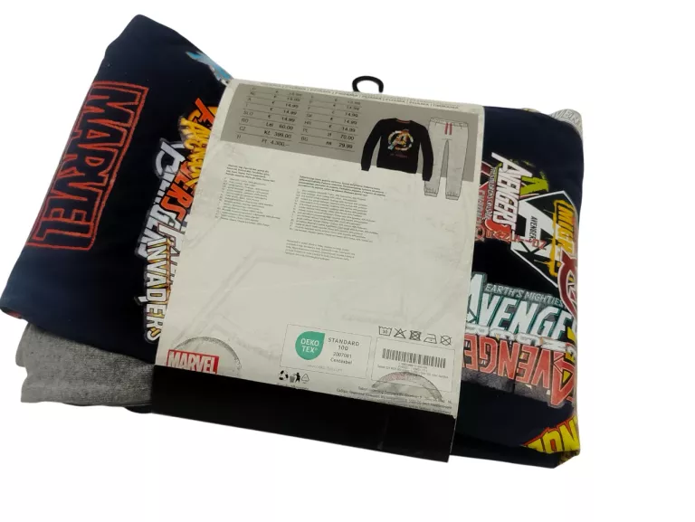 PIŻAMA MARVEL AVENGERS XXL DŁUGI RĘKAW