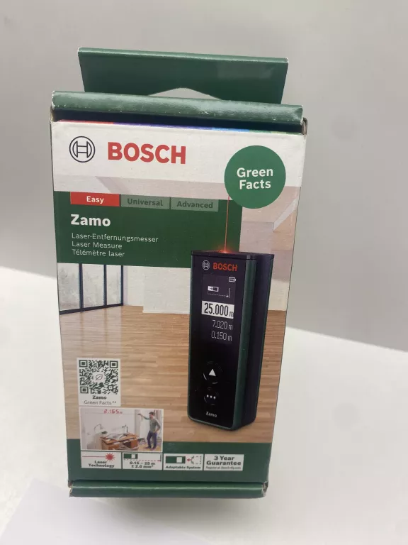 BOSCH ZAMO SET DALMIERZ LASEROWY LASER 20M