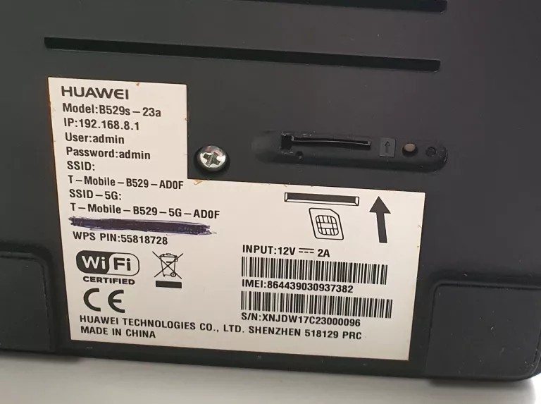 ROUTER HUAWEI B529S-23A/ZASILACZ