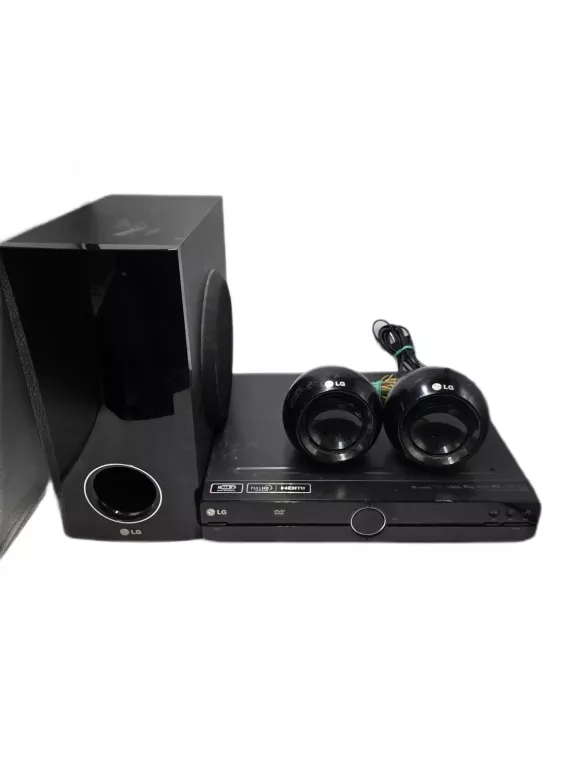 KINO DOMOWE LG HT304SU-DH + PILOT BRAK JEDNEGO GŁOŚNIKA