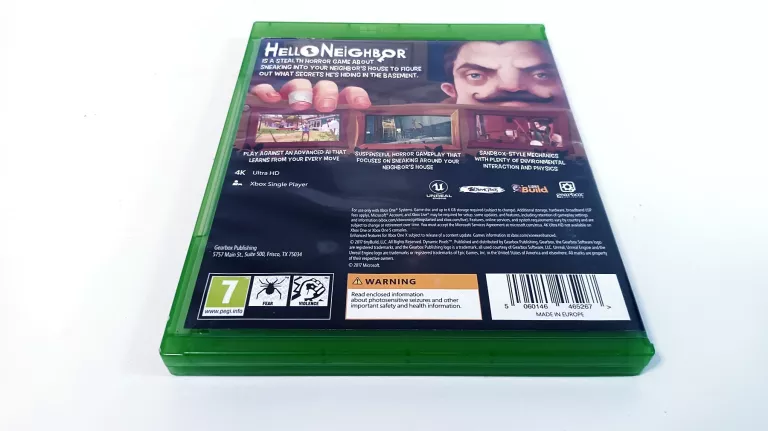 XBOX ONE HELLO NIEIGHBOR