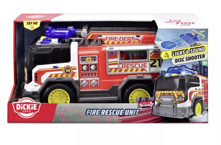 WOZ STRAŻACKI DICKIE TOYS FIRE RESCUE UNIT