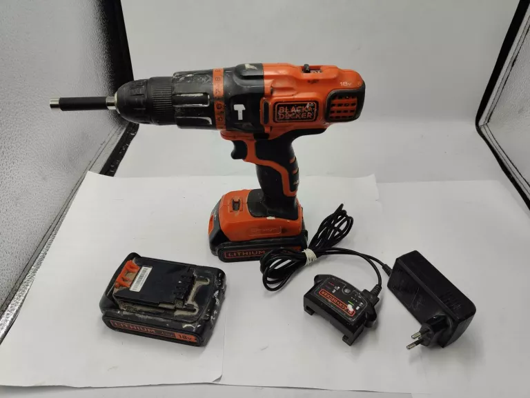 WKRĘTARKA BLACK DECKER EGBL 188 - 2XAKU + ŁADOWARKA