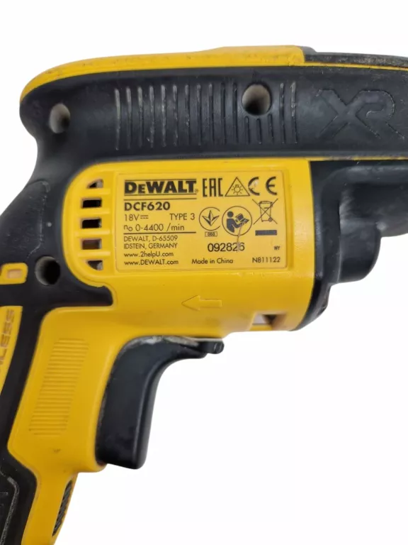 WKRĘTARKA DO REGIPSÓW DEWALT DCF620 + DCF6202 + WALIZKA + BATERIA