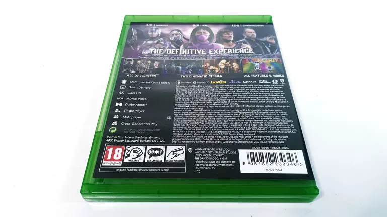 XBOX ONE MORTAL KOMBAT 11 ULTIMATE