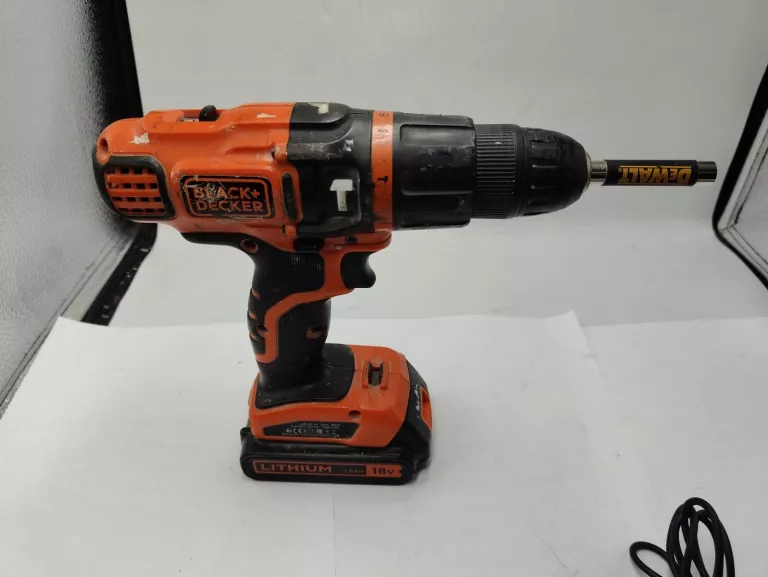 WKRĘTARKA BLACK DECKER EGBL 188 - 2XAKU + ŁADOWARKA