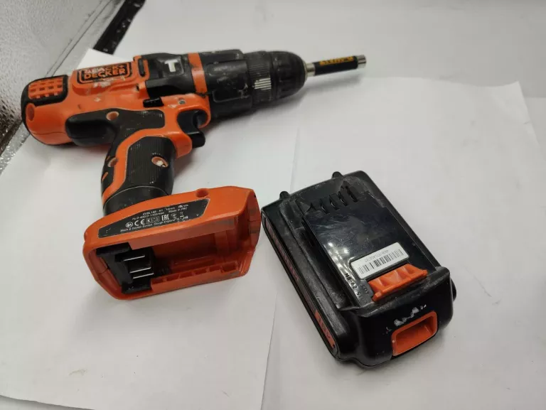 WKRĘTARKA BLACK DECKER EGBL 188 - 2XAKU + ŁADOWARKA