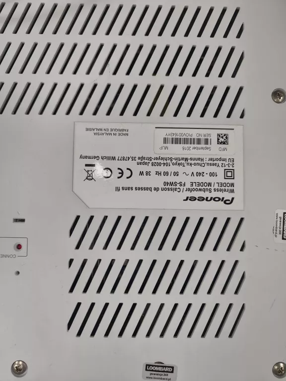 ZESTAW KINA PIONEER FAYOLA FS-W50 2.1 BIAŁY