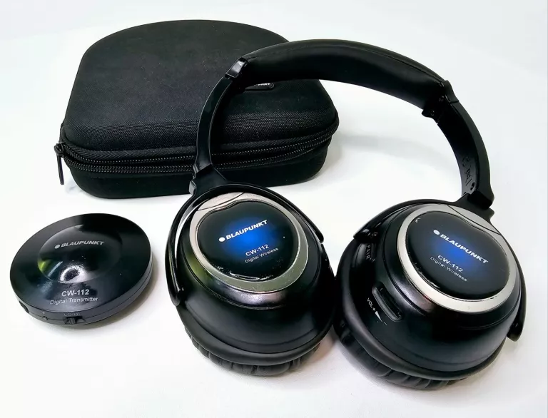 SŁUCHAWKI NAUSZNE BLAUPUNKT CW-112 W FUTERALE STAN DB