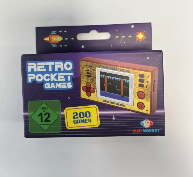 MAD MONKEY RETRO POCKET GAMES 200 KLASYCZNE GRY