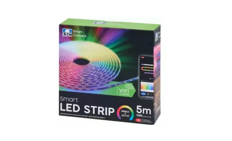 FLEXIBLE LED STRIP LSC TAŚMA LED 5 METRÓW FABRYCZNIE ZAPAKOWANE