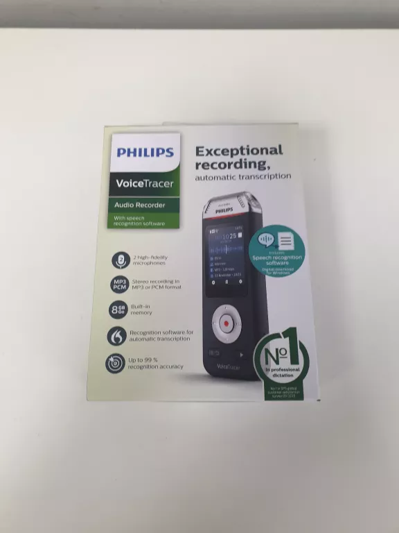 DYKTAFON PHILIPS DVT-2810 - IGŁA!