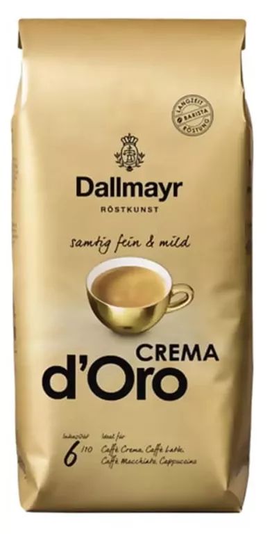 KAWA ZIARNISTA MIESZANA DALLMAYR CREMA D'ORO 1000 G