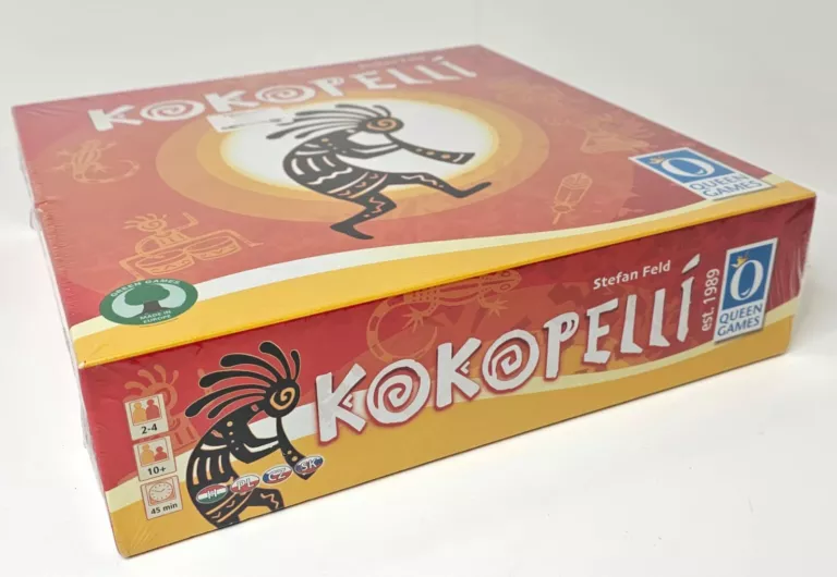 GRA PLANSZOWA KOKOPELLI QUEEN GAMES POWYSTAWOWA ZESTAW IDEAŁ