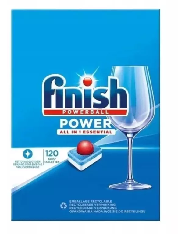 KAPSUŁKI DO ZMYWARKI FINISH POWER 120SZT.