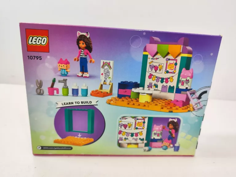 LEGO 10795 KOCI DOMEK GABI PRACE RĘCZNE Z TEKTURZĄTKIEM GABBYS DOLLLHOUSE