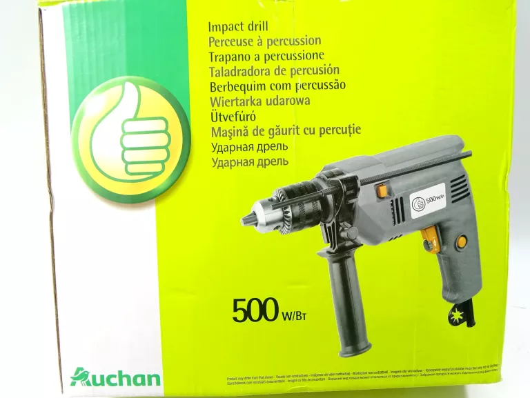 WIERTARKA AUCHAN 500W + PUDEŁKO