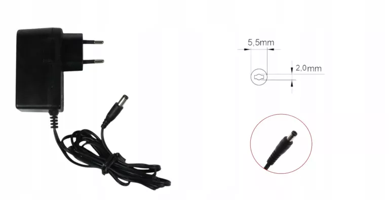 GSP 19V 0,6A 11,4W GSCV0600S019V12E 5,5X2