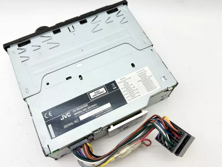 RADIO SAMOCHODOWE JVC KD-R441 + KOSTKI