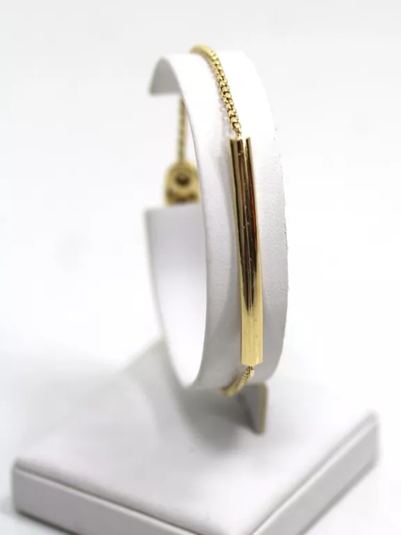 ZŁOTA BRANSOLETKA P: 585 W: 5,45 G. D: 25 CM