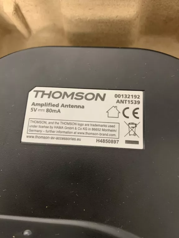 ANTENA WEWNĘTRZNA THOMSON ANT1539 DVB-T;T2