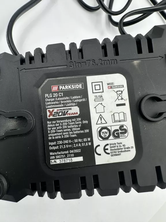 PARKSIDE AKUMULATOROWA POMPKA PAK 20-LI B2 + AKU + WALIZKA