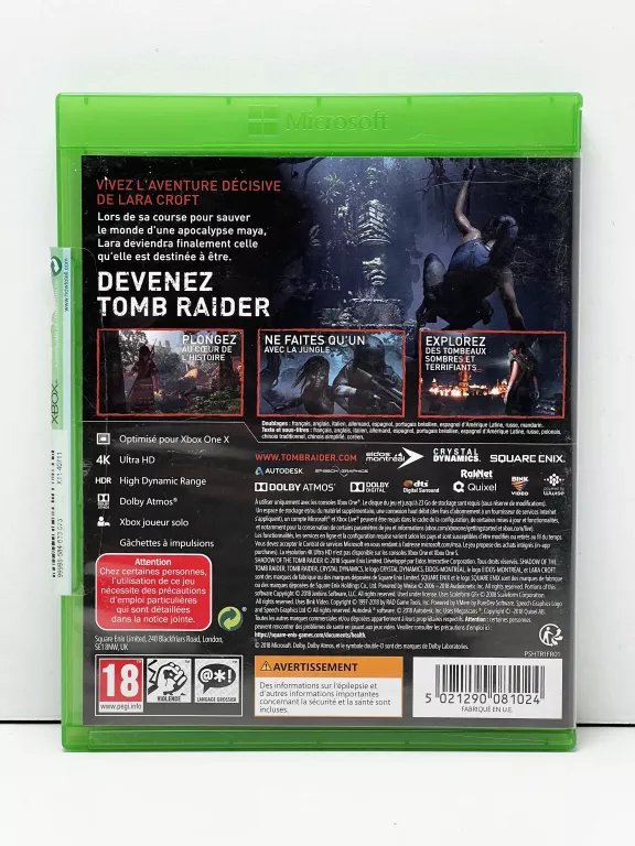 GRA XBOX ONE SHADOW OF THE TOMB RAIDER