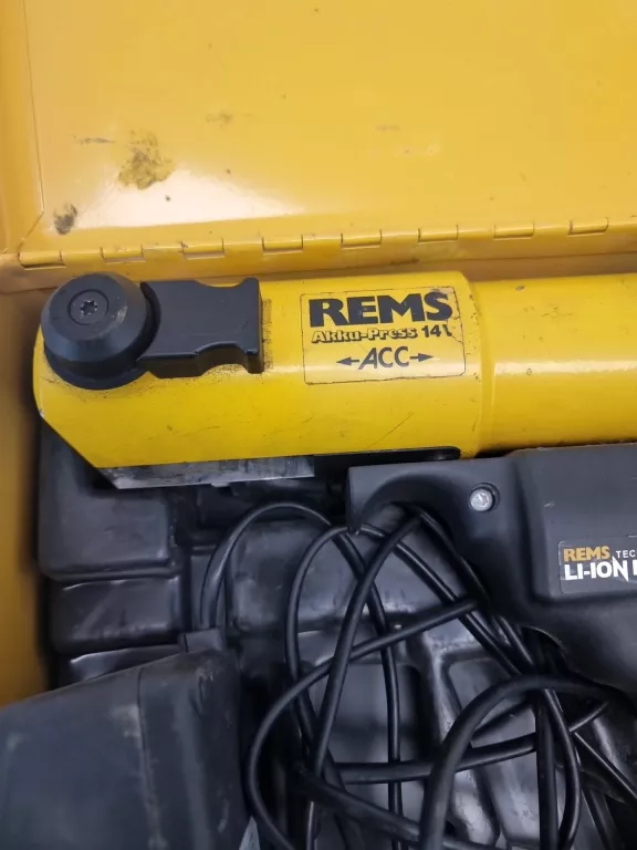ZACISKARKA DO RUR REMS AKKU-PRESS LI-ION PLUS TYP 571004