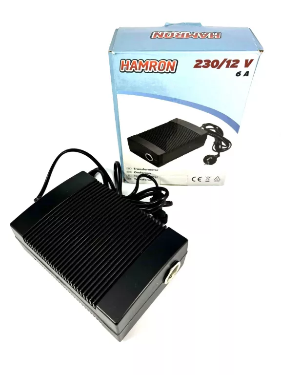 PRZETWORNICA NAPIĘCIA 230/12V 170X115X67 MM HAMRON