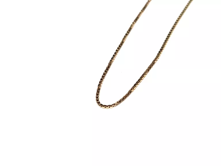 ZŁOTY ŁAŃCUSZEK 585 - 43CM - 1,36G