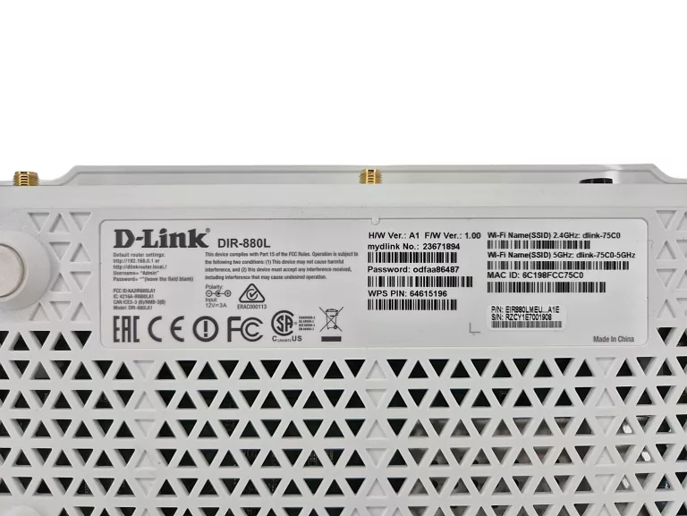 ROUTER WI-FI D-LINK DIR-880L AC1900