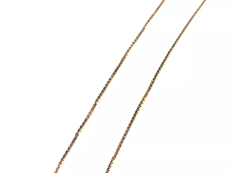 ZŁOTY ŁAŃCUSZEK 585 - 43CM - 1,36G