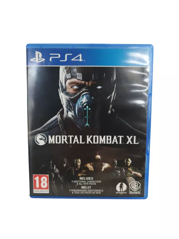 GRA PS4 MORTAL KOMBAT XL