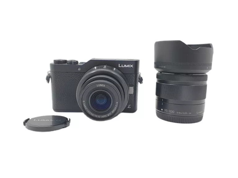 APARAT PANASONIC LUMIX DC-GX800 + 2X OBIEKTYW LUMIX