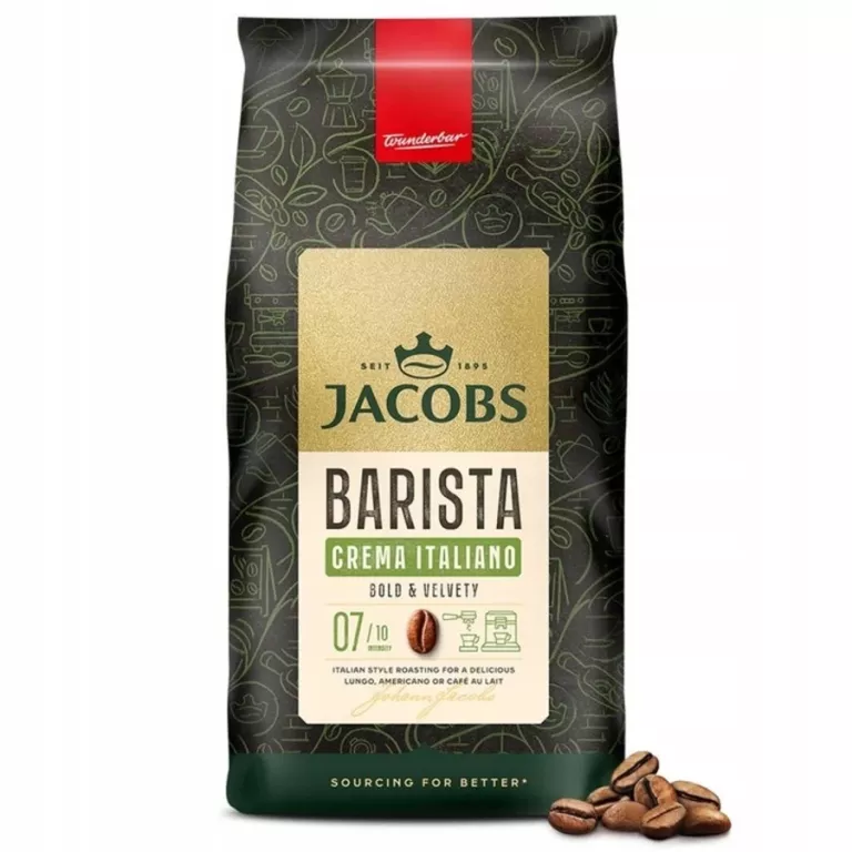 KAWA ZIARNISTA JACOBS BARISTA ITALIANO CREMA 1KG