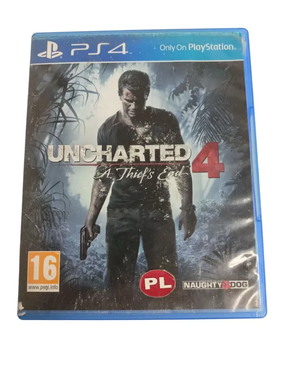 GRA NA PS4 UNCHARTED 4