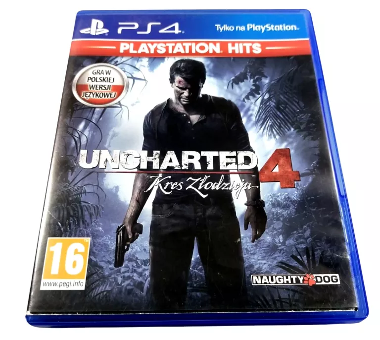 GRA NA PS 4 UNCHARTED 4 KRES ZŁODZIEJA