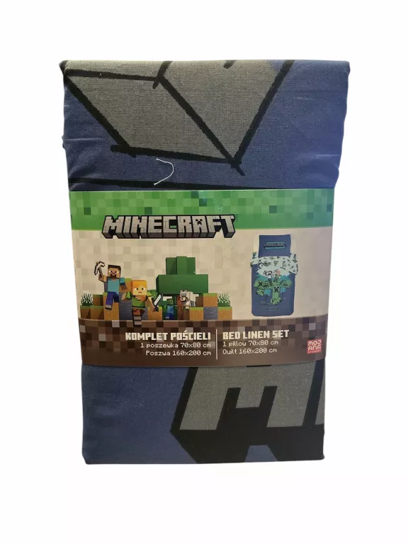 KOMPLET POŚCIELI MINECRAFT 160/200