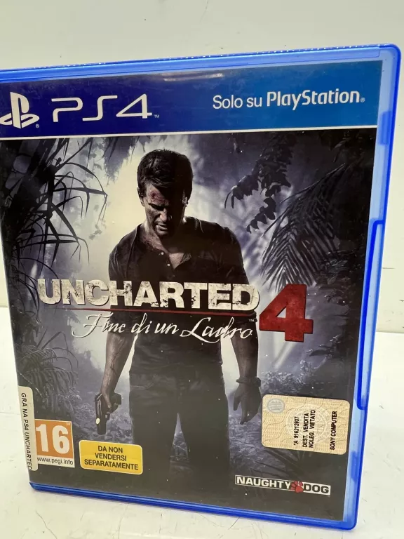 GRA NA PS4 UNCHARTED 4