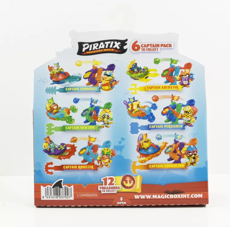 PIRATIX SHARK TREASURE CAPTAIN PACK 1SZT.