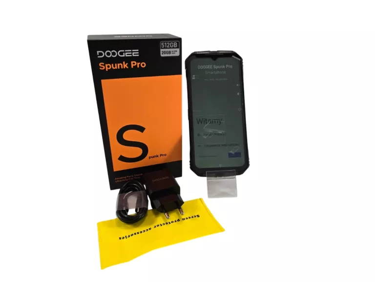 SMARTFON DOOGEE S PUNK PRO 20 GB / 512 GB 4G (LTE) SREBRNY