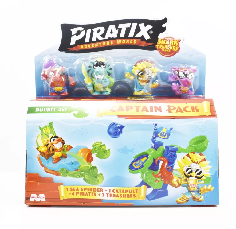 PIRATIX SHARK TREASURE CAPTAIN PACK 1SZT.