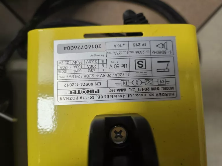 SPAWARKA INWERTOROWA PIROTEC SIM 201/1 WALIZKA
