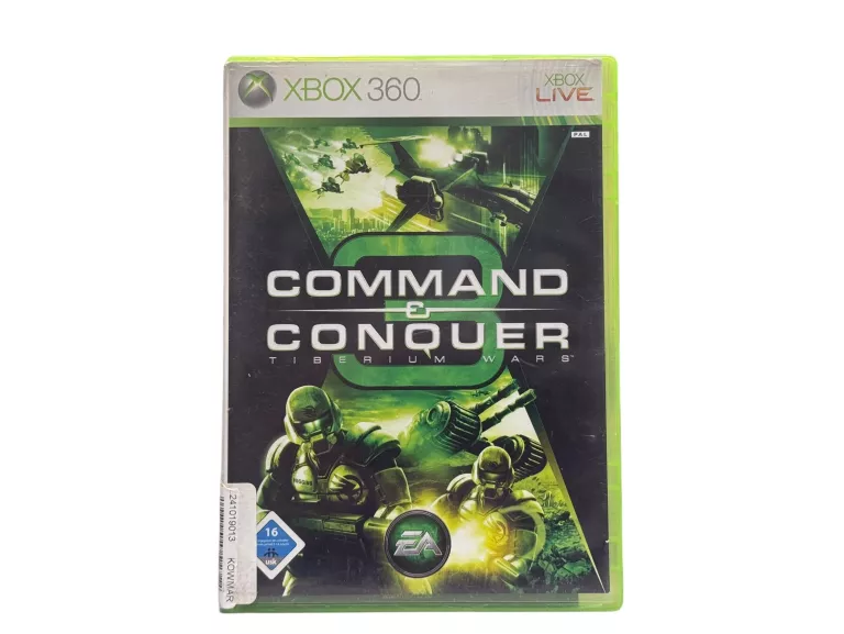 GRA NA XBOX 360 COMMAND AND CONQUER TIBERIUM